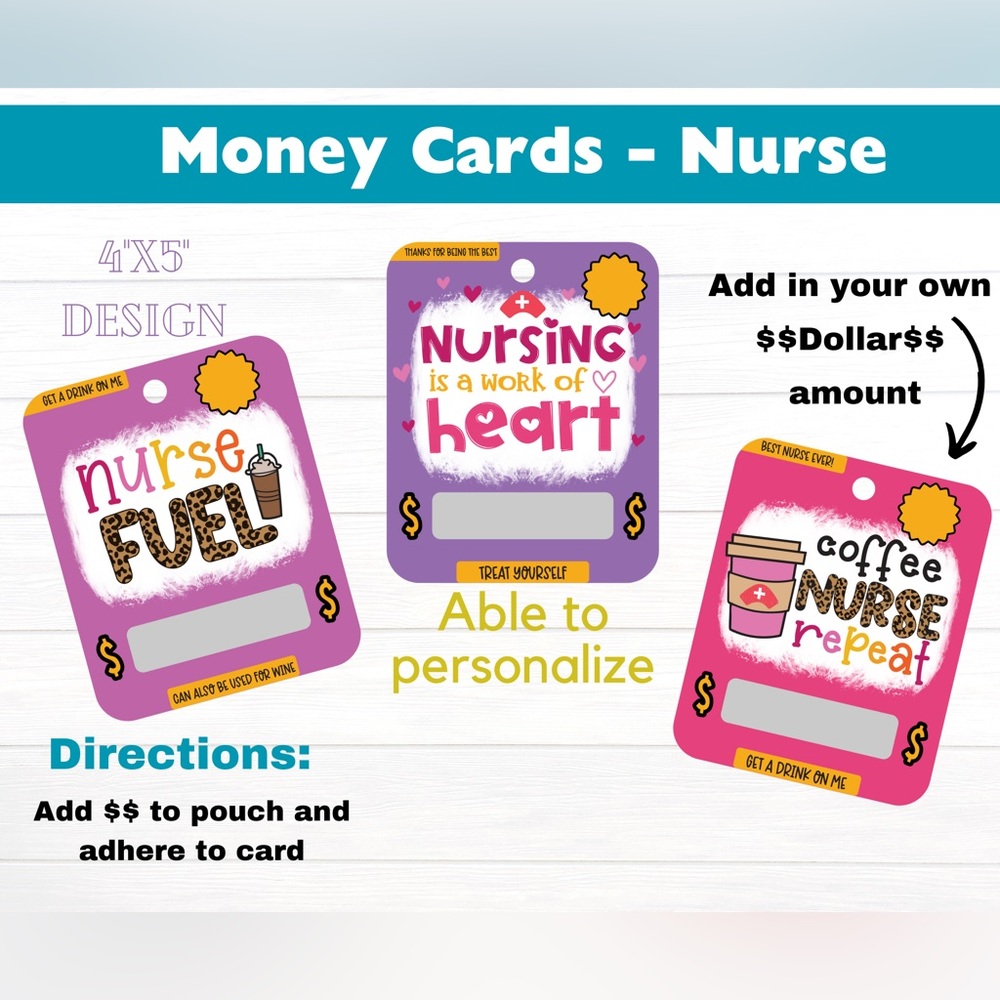 3 for $12 ALL OCCASIONS Money Cards (Self-Adhesive) ALL OCCASIONS - Picture 12 of 16